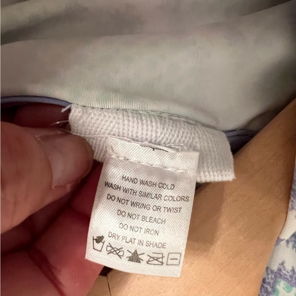 Cabana Life Sardinia Sands Geo Snakeskin Print Henley Neckline Knit Dress Medium - Picture 7 of 7